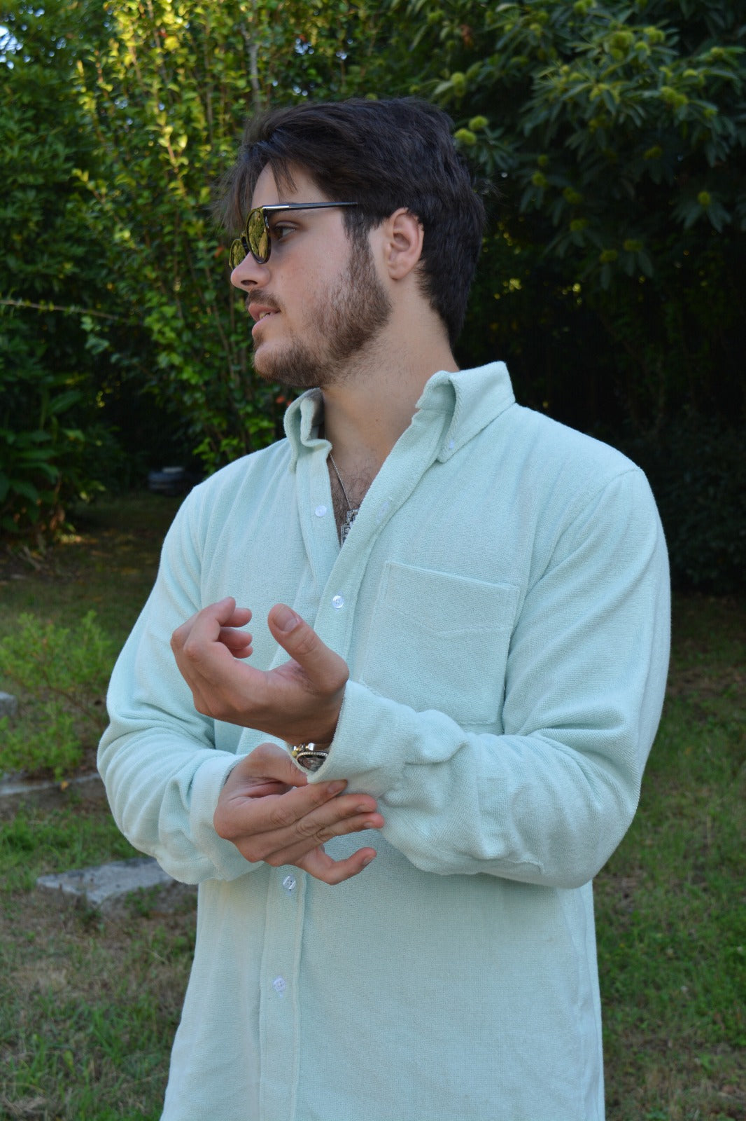 Camisa Havana - Aqua Mar